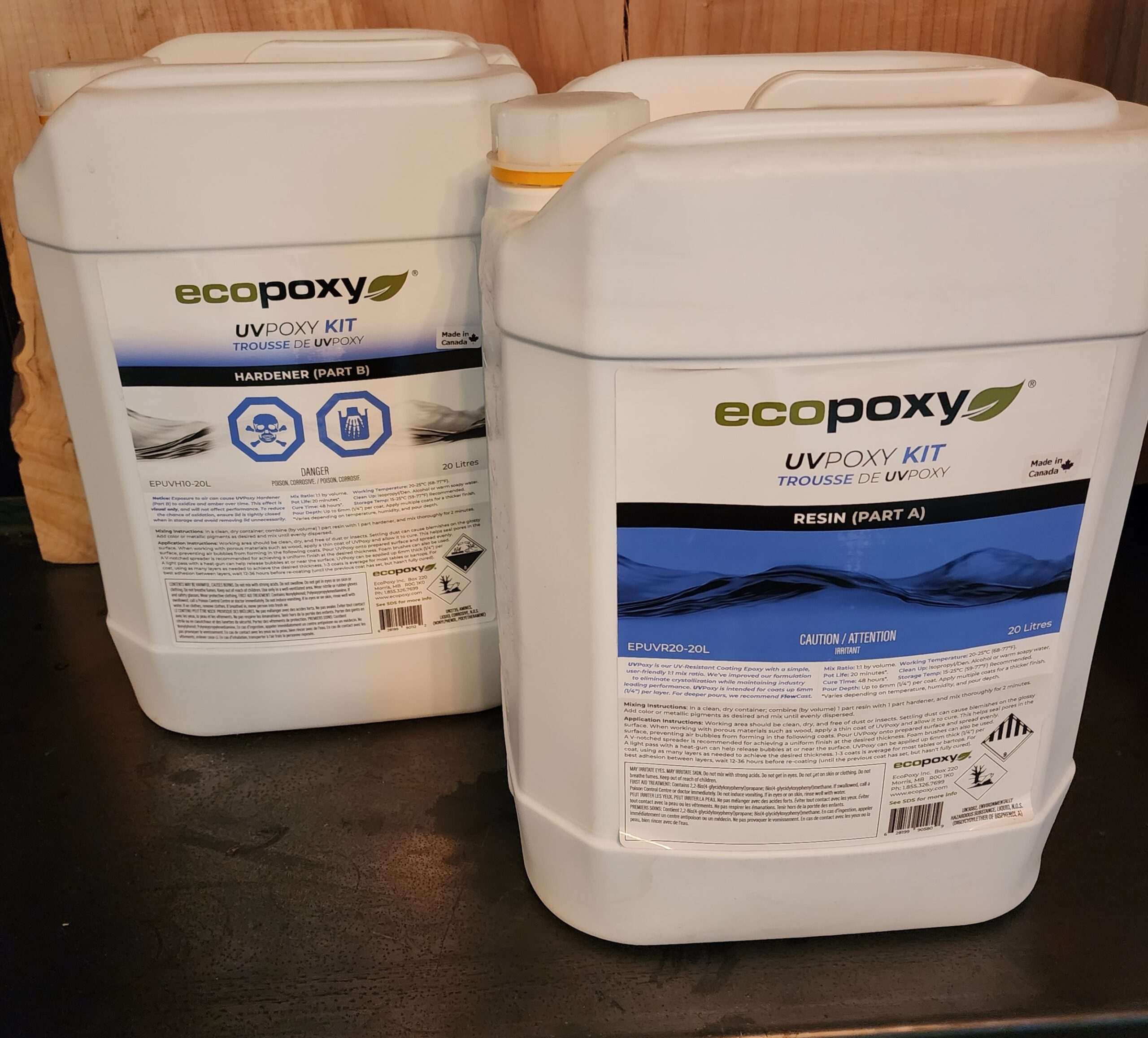 Ecopoxy UVPoxy Kit 4L (~1 Gallon)